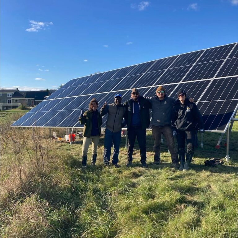 We got solar panels installed at our farm!