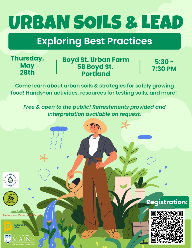 Urban Soils & Lead: Exploring Best Practices